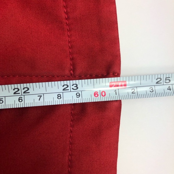 SOLD White House Black Market Red Military Blazer - Picture 7 of 7